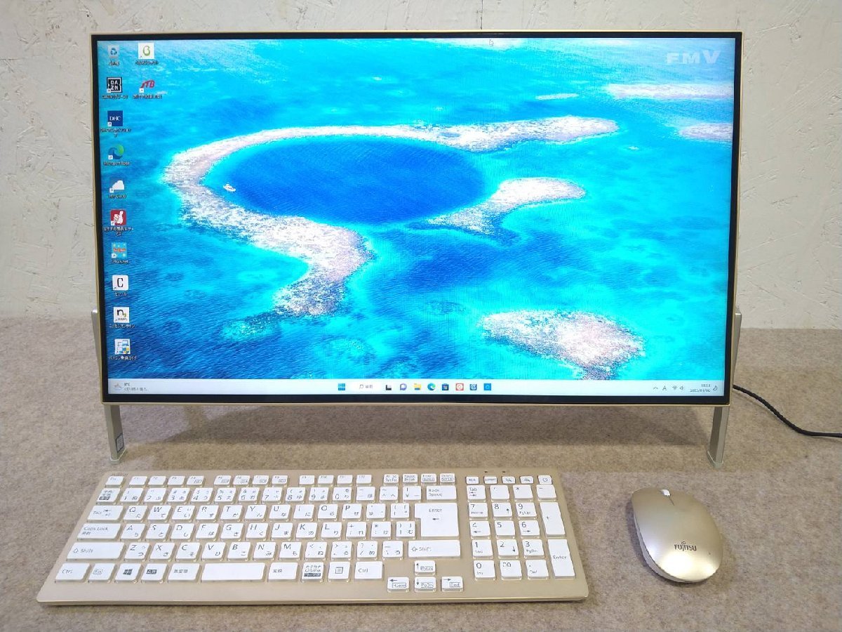 Fujitsu ESPRIMO シ22 Fujitsu ミニパソコン FMVB13001 Q558/B Core i3