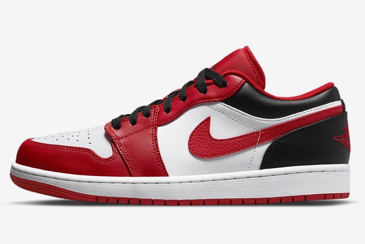 26.5cm US8.5 NIKE AIR JORDAN 1 LOW GYM RED ALT BULLS CHICAGO エア 