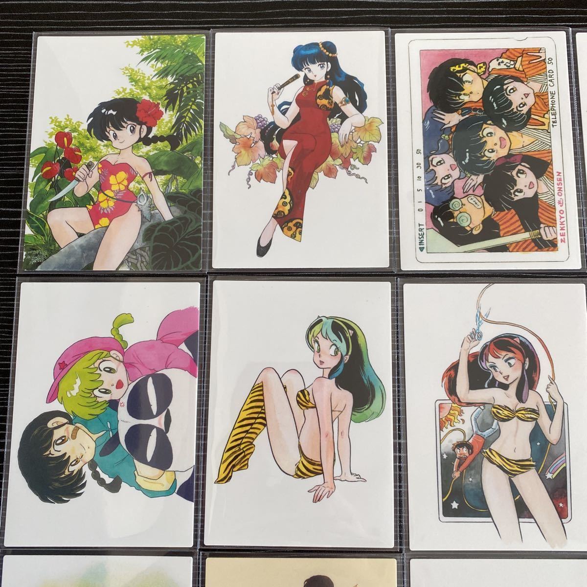 高橋留美子 原画カードガム らんま1/2 うる星やつら めぞん一刻