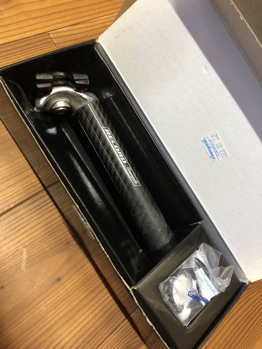 絶版カンパニョーロ レコード カーボンシートポスト 27.2mm Campagnolo
