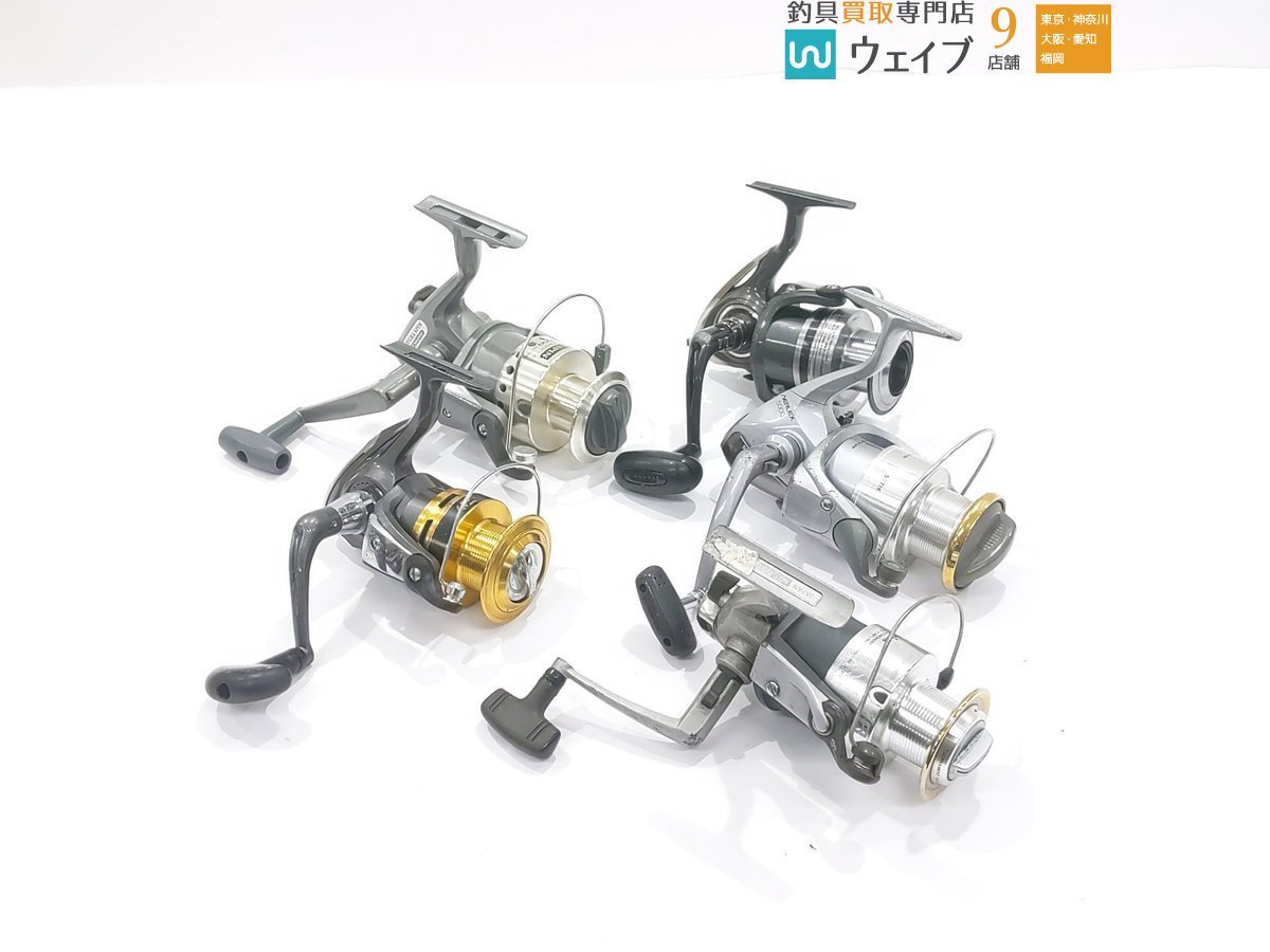 ダイワ リバティクラブ 4000・ダイワ トーナメントX 4000i・シマノ エアレックス 5000 等 スピニングリール 計5点