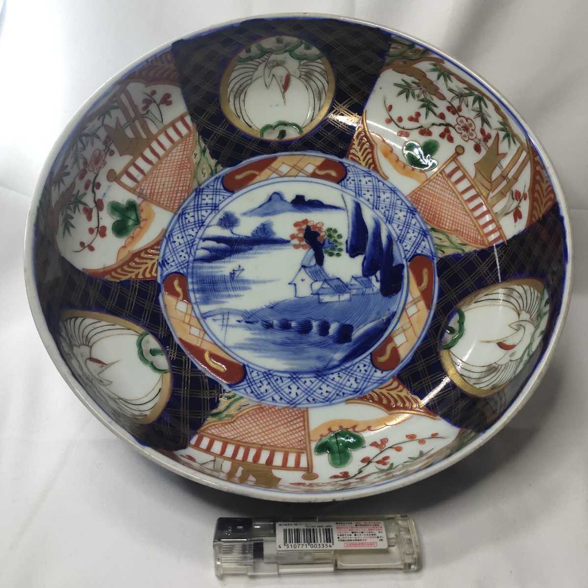 人気定番，定番人気 古伊万里焼 色絵金彩 鉢 手描き 山水花鳥図 旧家蔵出し コレクター放出(金襴手)｜売買されたオークション情報、yahooの商品情報をアーカイブ公開 - オークファン 伊万里、有田