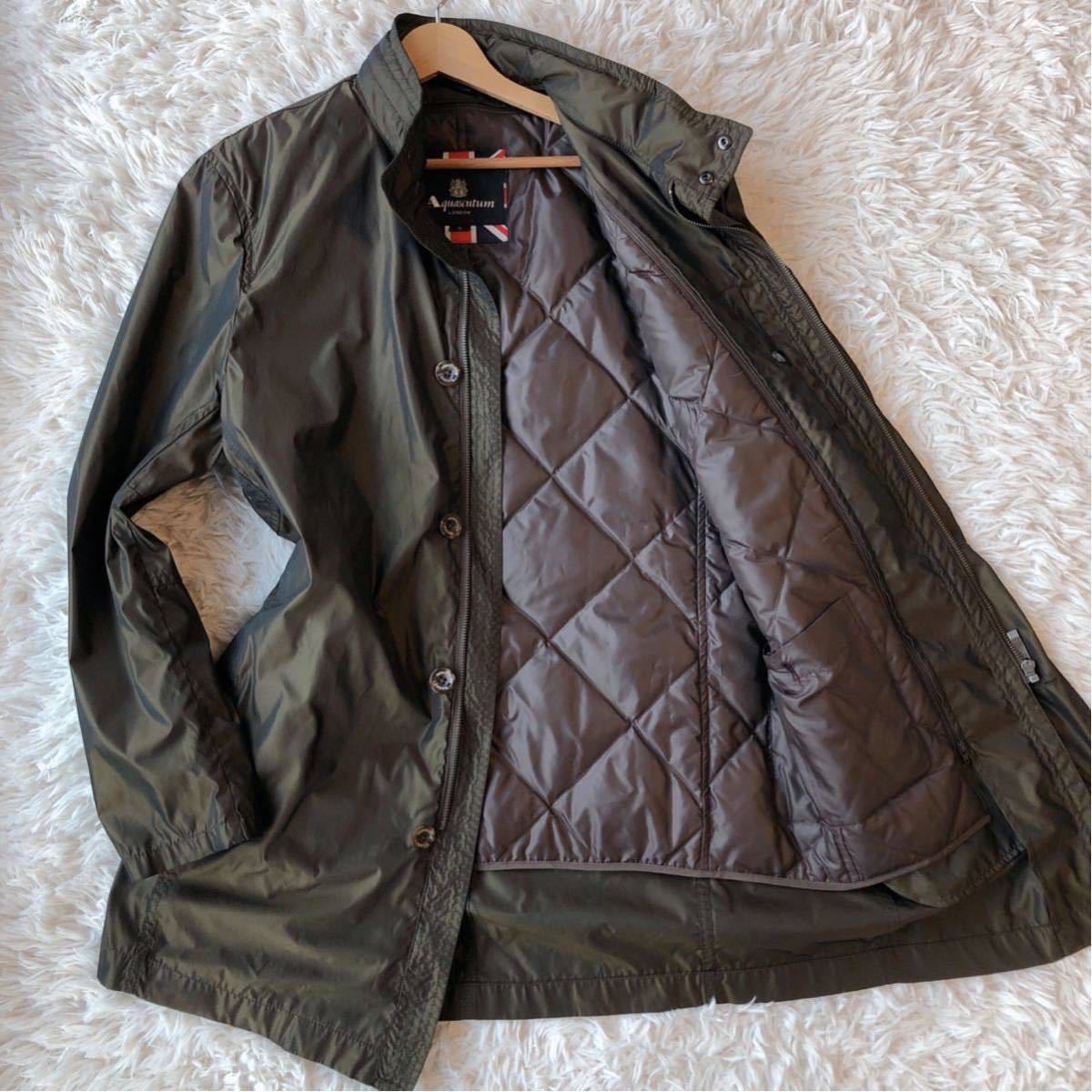 希少LLサイズ！美品【漂う高級感】Aquascutum アクアスキュータム 