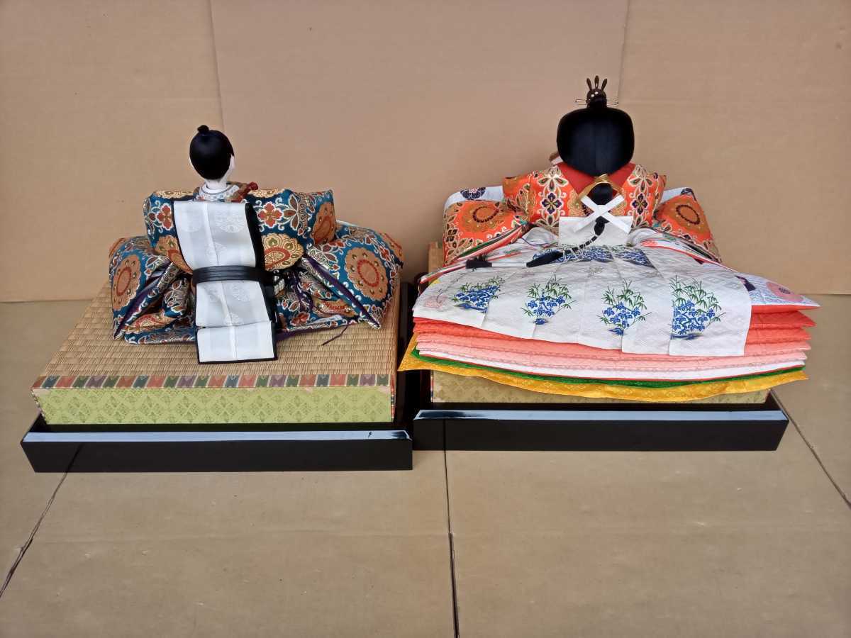 ひな人形 雛人形 正絹本仕立六番 京雛親王 晴峰作 桃の節句 ひな祭り