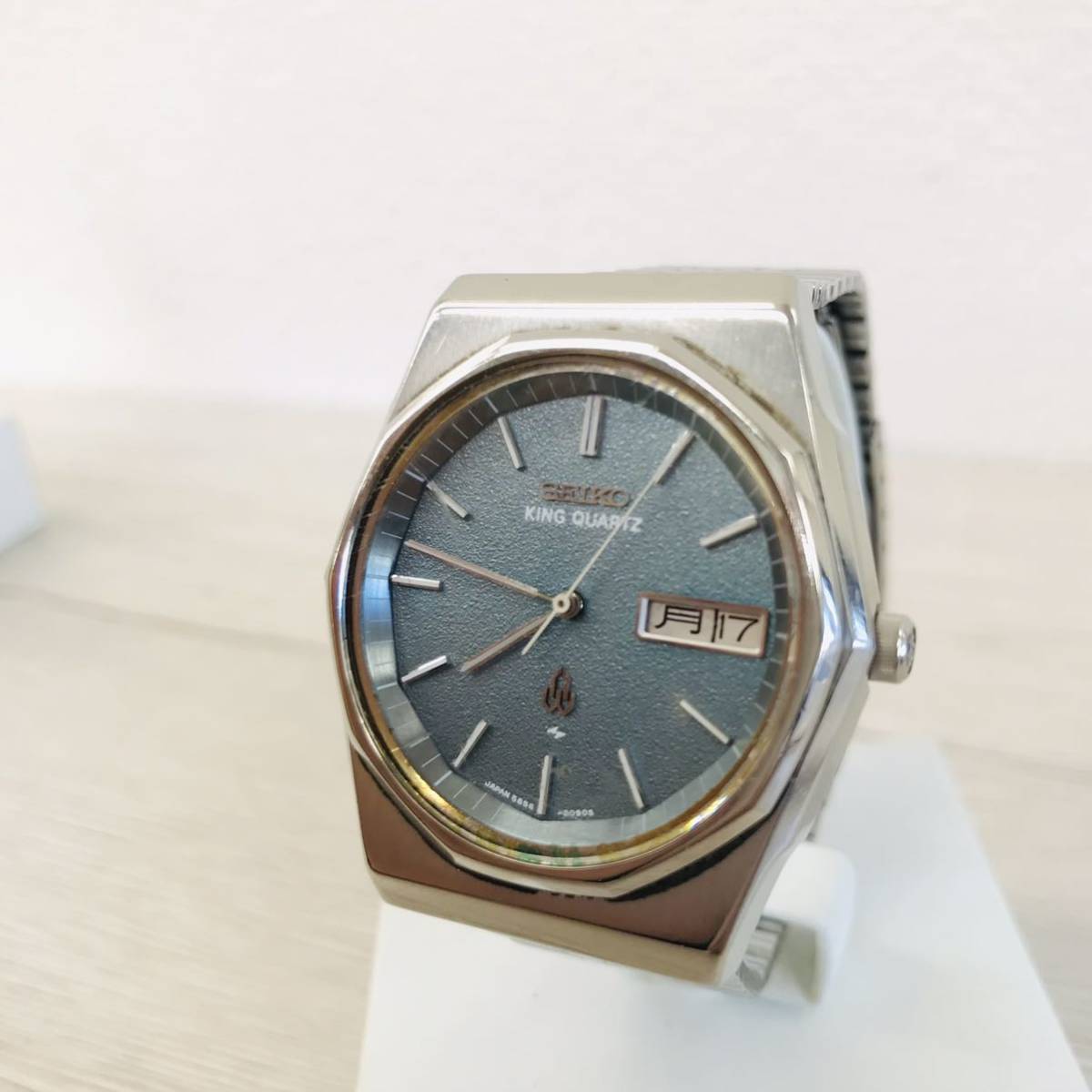 □フ SEIKO KING QUARTZ セイコー キング クォーツ メンズ腕時計 