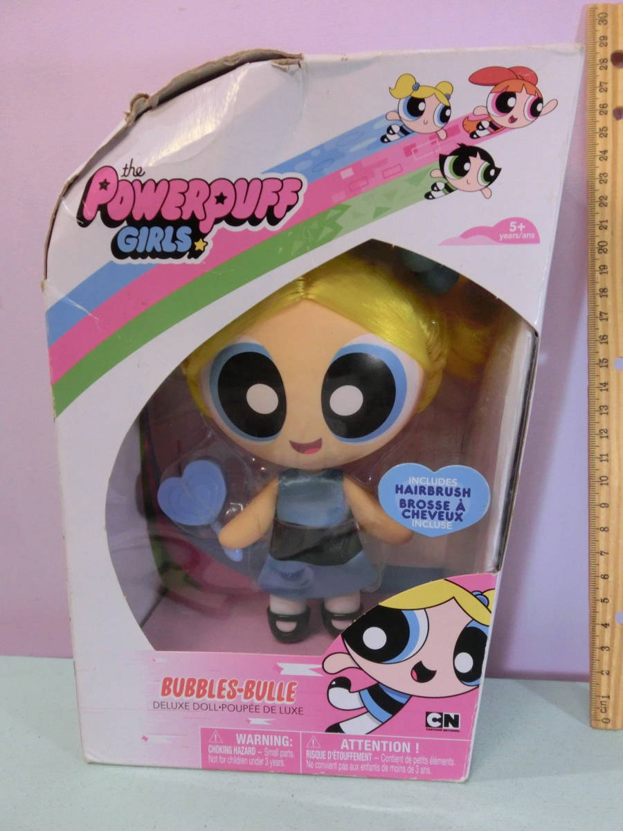 パワーパフガールズ バブルス BIGフィギュア人形 カートゥーン PPG ビンテージ ドール the POWERPUFF GIRLS Figure