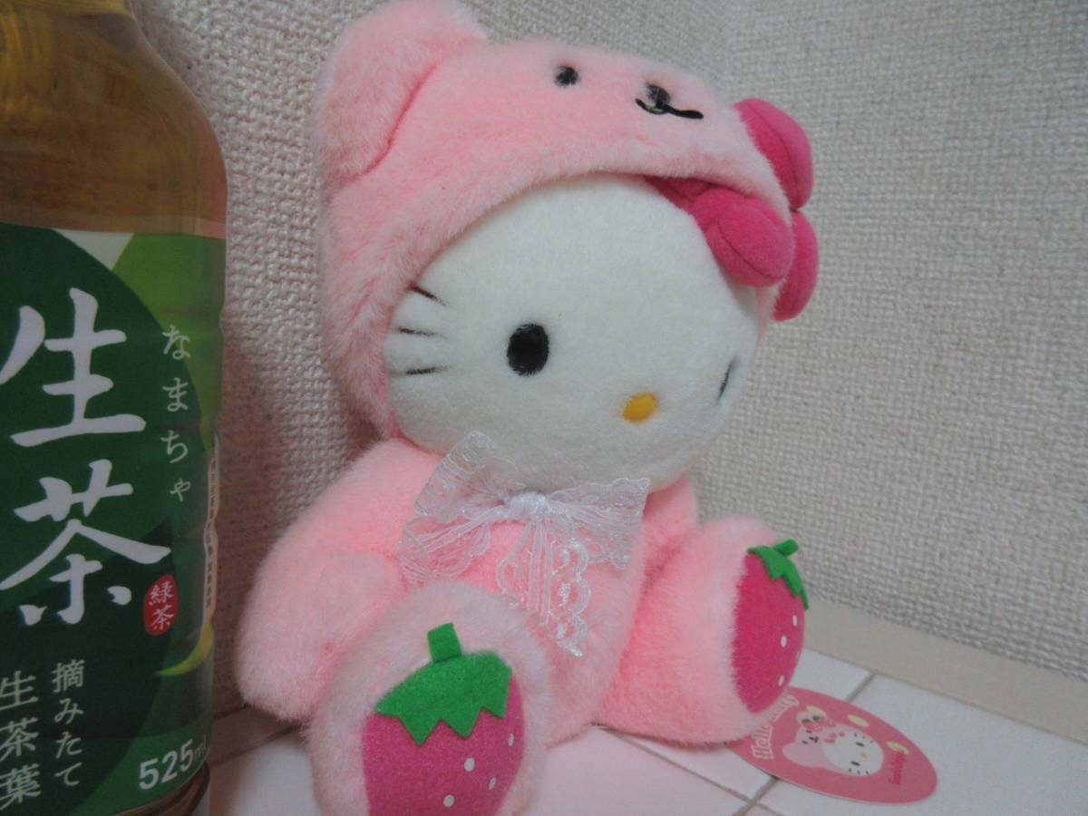 サンリオ ハローキティ 初代 いちごベア ぬいぐるみ 着ぐるみ