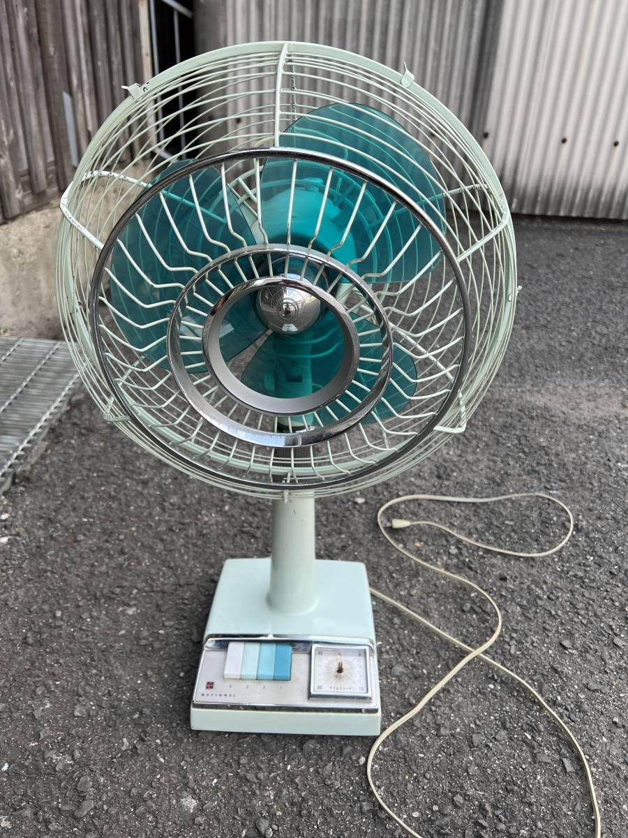 3枚羽根 扇風機 ナショナル 30cm National 昭和 昭和レトロ F-30M1E 