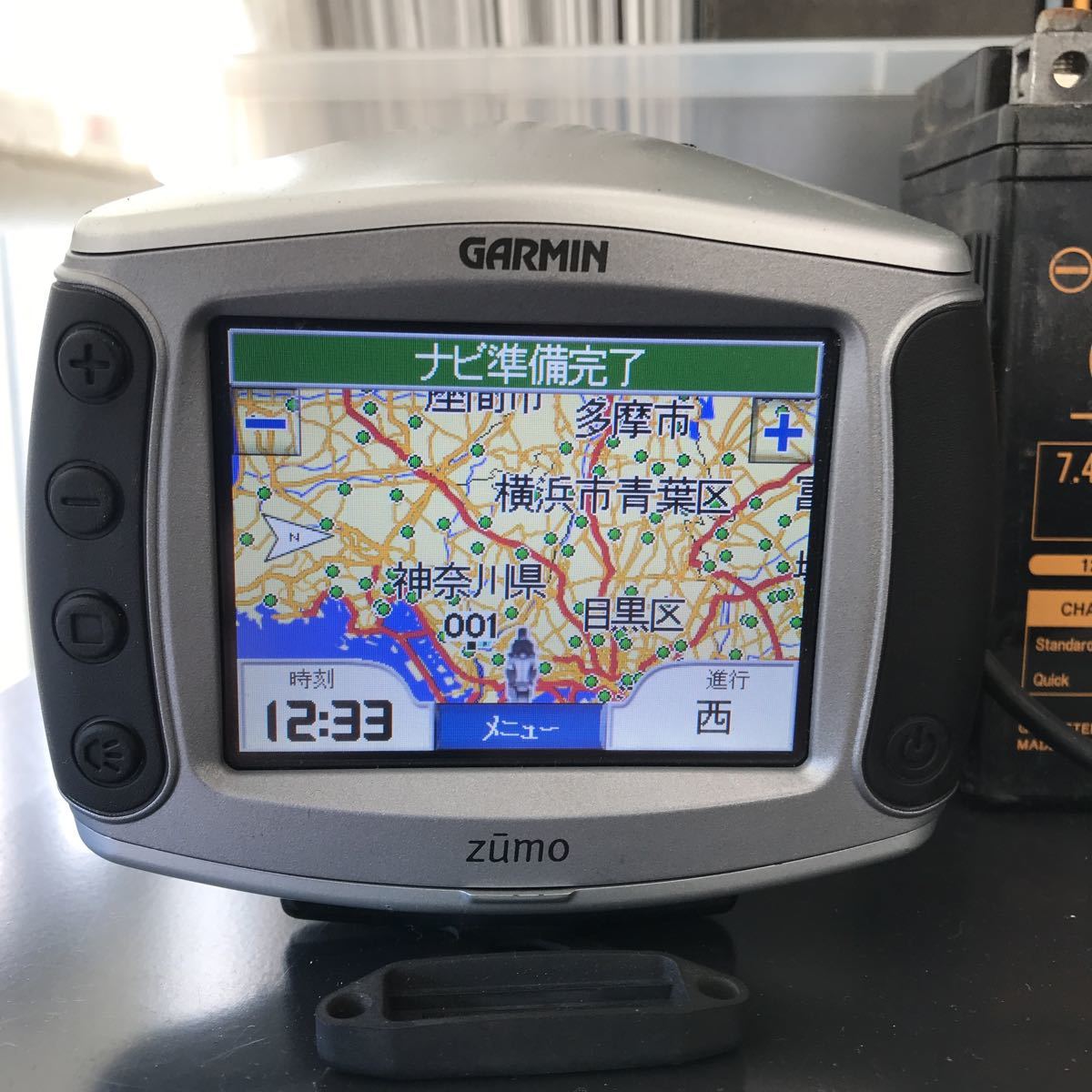 n*s様 中古 GARMIN zumo 660 ガーミン バイクナビ 地図データ n*s様
