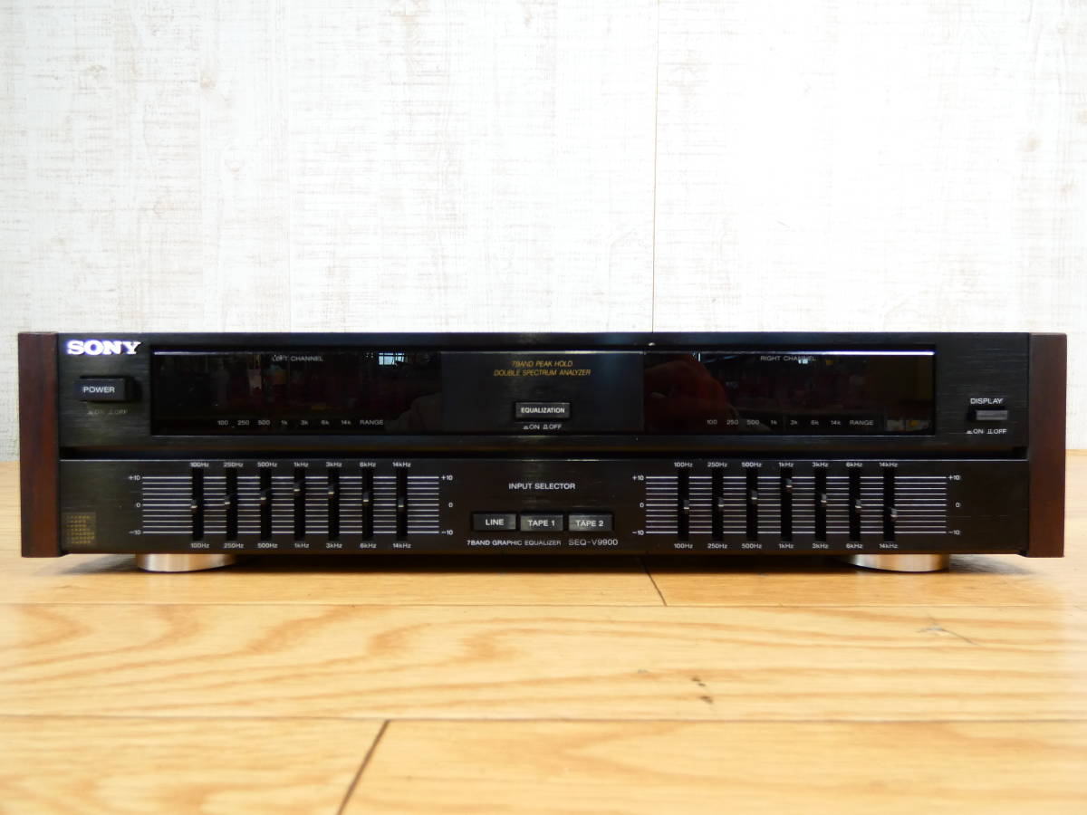 SONY ソニー GRAPHIC EQUALIZER グラフィックイコライザー SEQ-V9900  