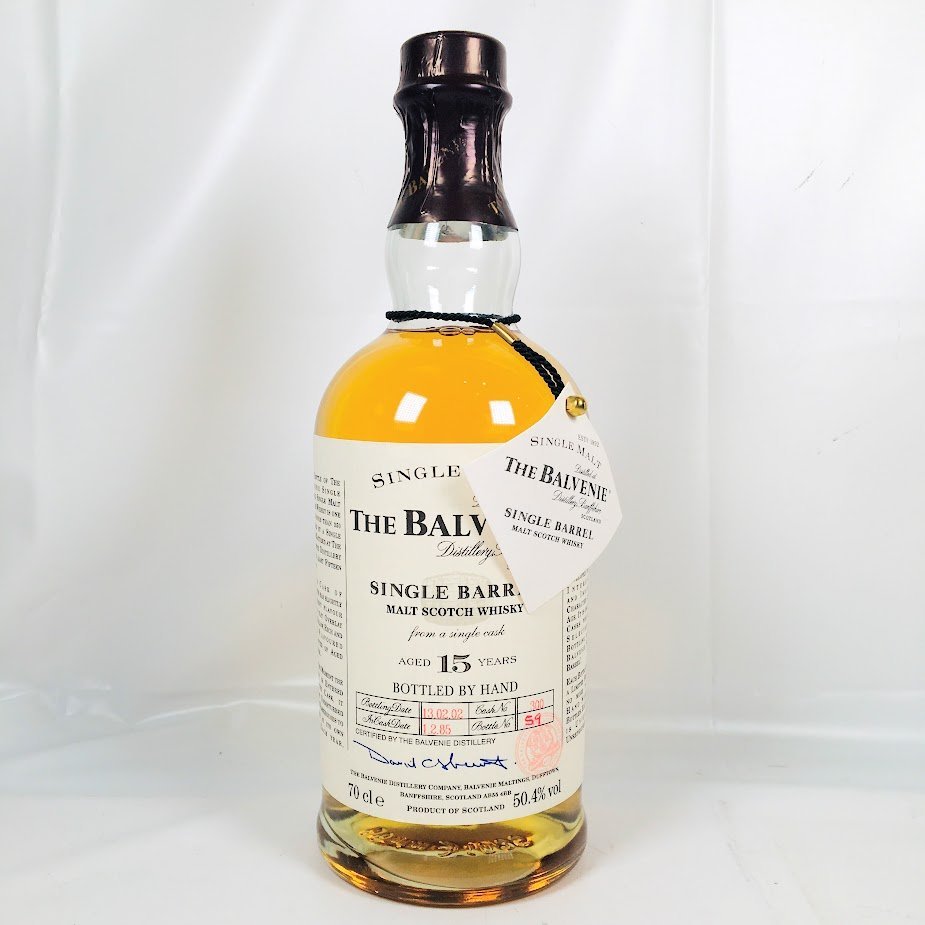 未開栓 THE BALVENIE ザ バルヴェニー シングルバレル 25年 700ml 46.9