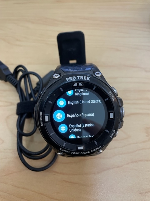 CASIO PRO TREK WSD-F20 ブラック カシオ スマートウォッチ プロ