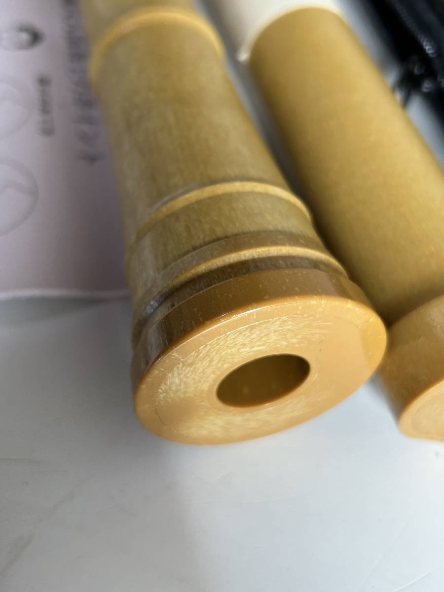 j192◇平成尺八◇珠山 トヤマ楽器 尺八 ケース付き 和楽器 説明書(本体