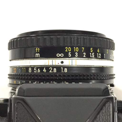 Nikon FE2 シルバー NIKKOR 50mm 1:1.8 レンズ セット Nikon FE2 NIKKOR 50mm 1:1.8 一眼レフ フィルムカメラ レンズ