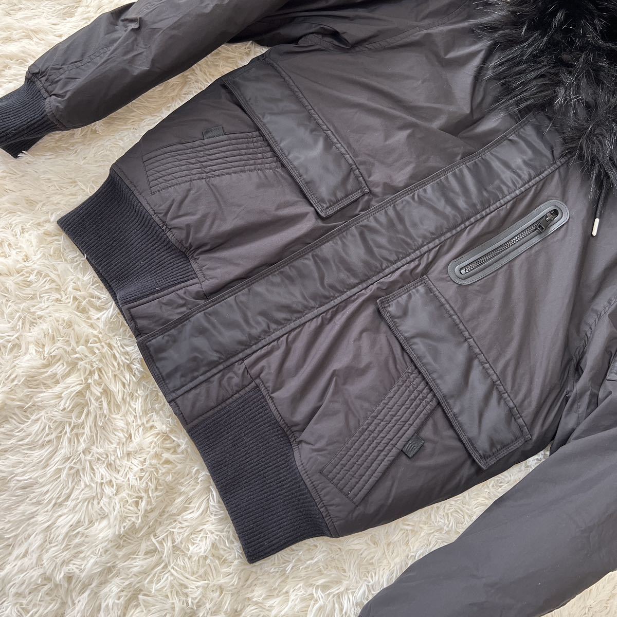 漂う高級感】極美品 DIESEL ディーゼル ダウンジャケット 希少！XL 