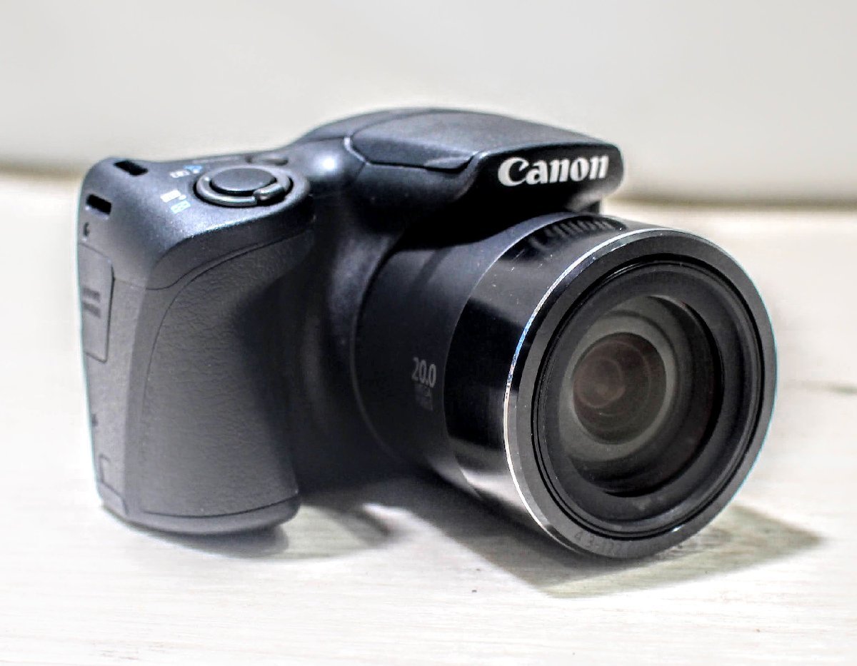 【動作良好☆】CANON PowerShot SX410 IS　パワーショット　キヤノン　デジタルカメラ　ケース・バッテリー・充電器付き　5A443