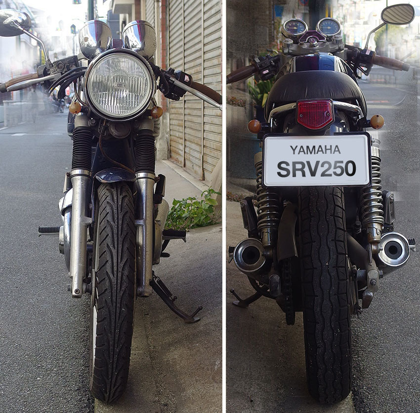 ヤマハ SRV250 初期モデル（