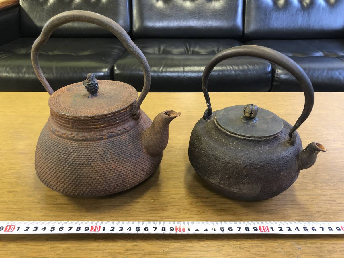 ハマクラ様 リクエスト 鉄瓶 鉄瓶 急須 2個セット② OIGEN南部鉄器 【公式通販】