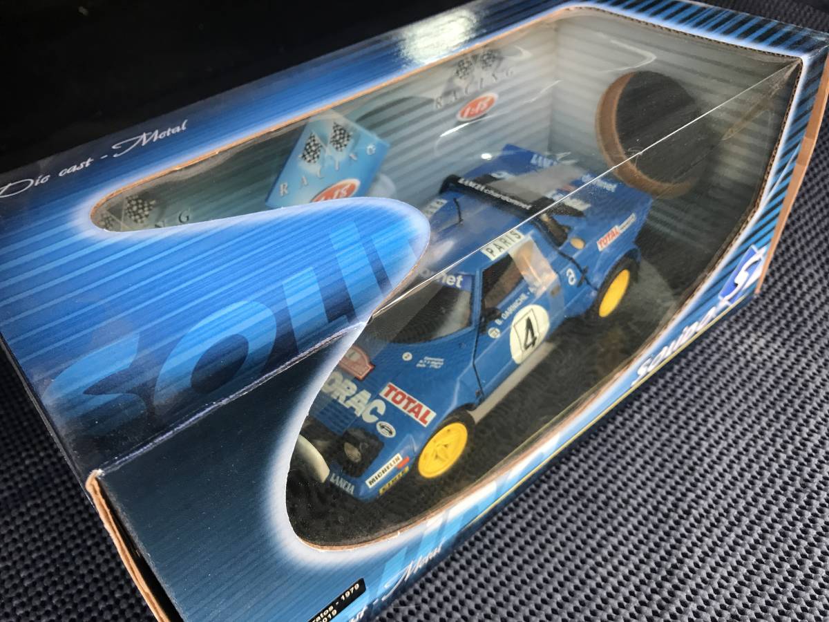 ソリド SOLIDO 1/18 ランチア ストラトス ラリー モンテカルロ 1979 優勝 No.4 シャルドネ Chardonnet 9019 未展示 未開封