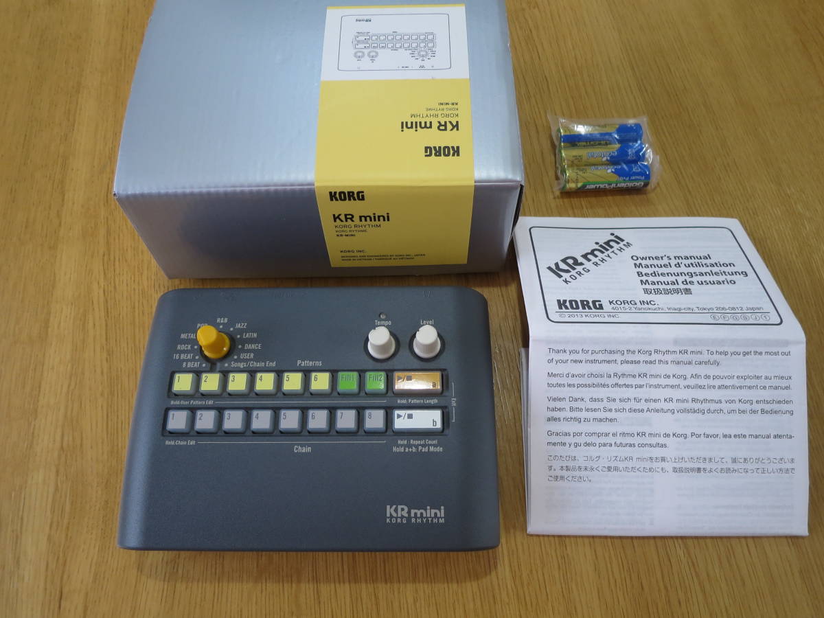 コルグKORG KR mini 【新品同様】