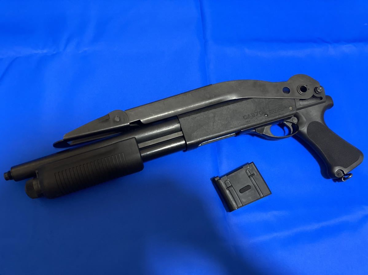 マルゼン CA870 メタルフォールディングストック カスタム品(エアガン 