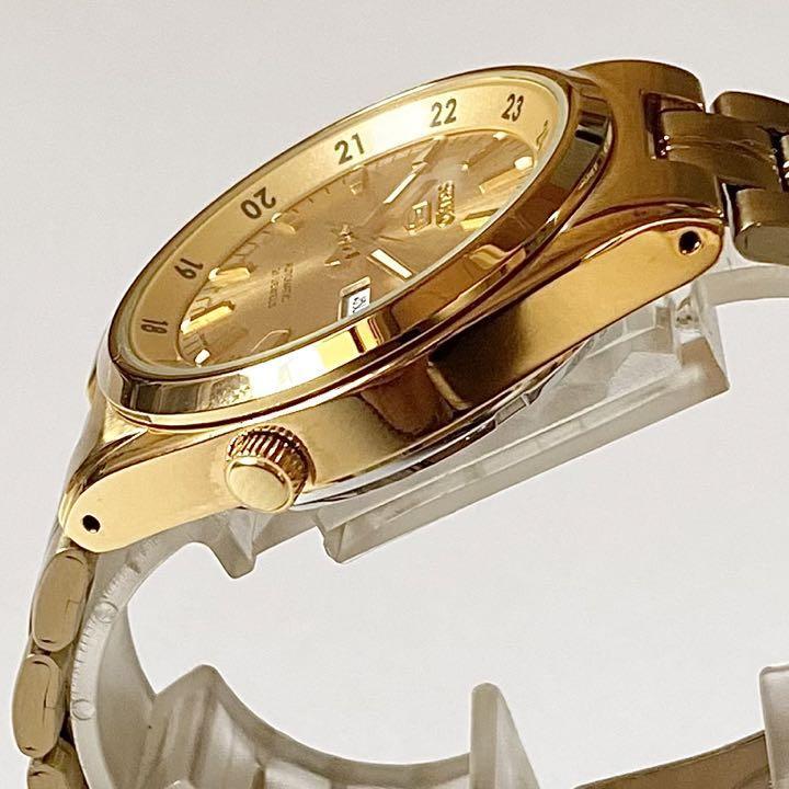 803 美品！セイコー5/7S26-02C0/SS裏スケルトン/デイデイト/自動巻き