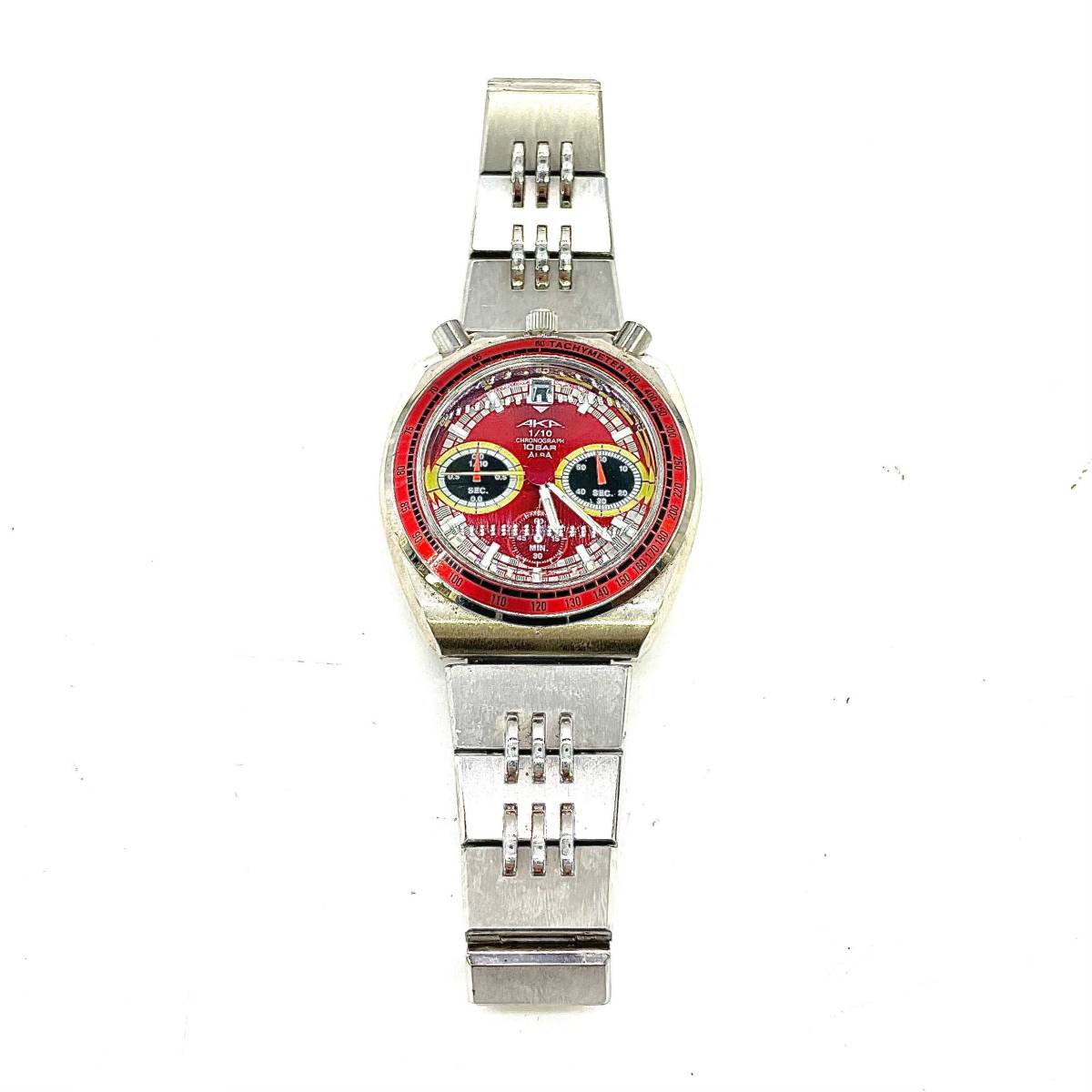 AKA V657-6060 ALBA セイコー Seiko Quartz Chronograph アルバ デイト 