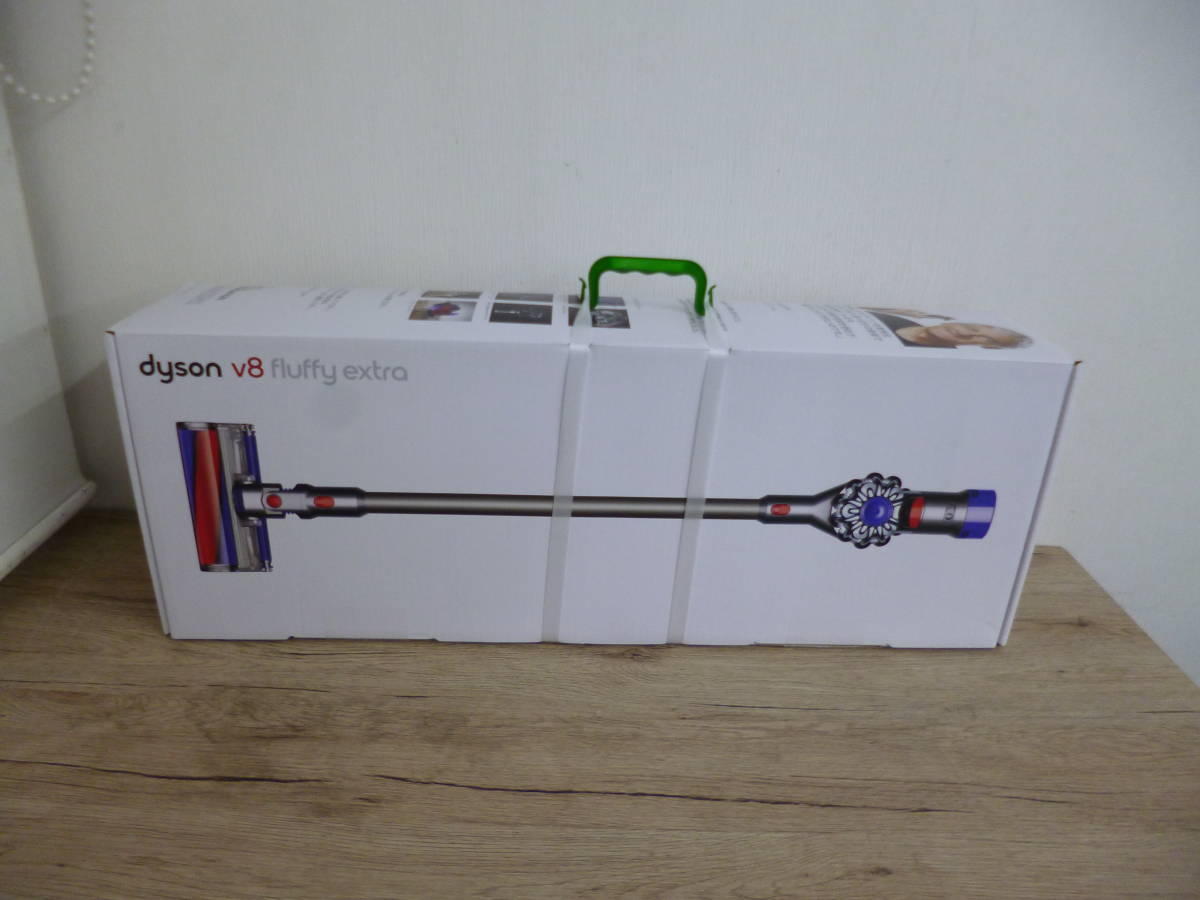 数量限定，最新作 DYSON ダイソン V8 fluffy extra SV10コードレスクリーナー(ダイソン)｜売買されたオークション情報、yahooの商品情報をアーカイブ公開 - オークファン ダイソン