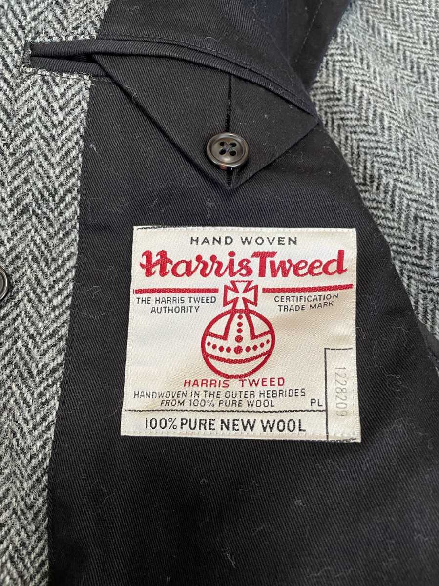 幻の逸品 美品 ハリスツイード harris tweed ラギッドファクトリー製 