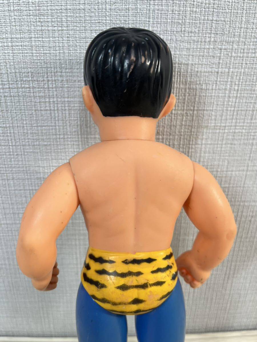 タイガーマスク ソフビ 人形 中嶋製作所 梶原一騎 辻なおき 当時物 面