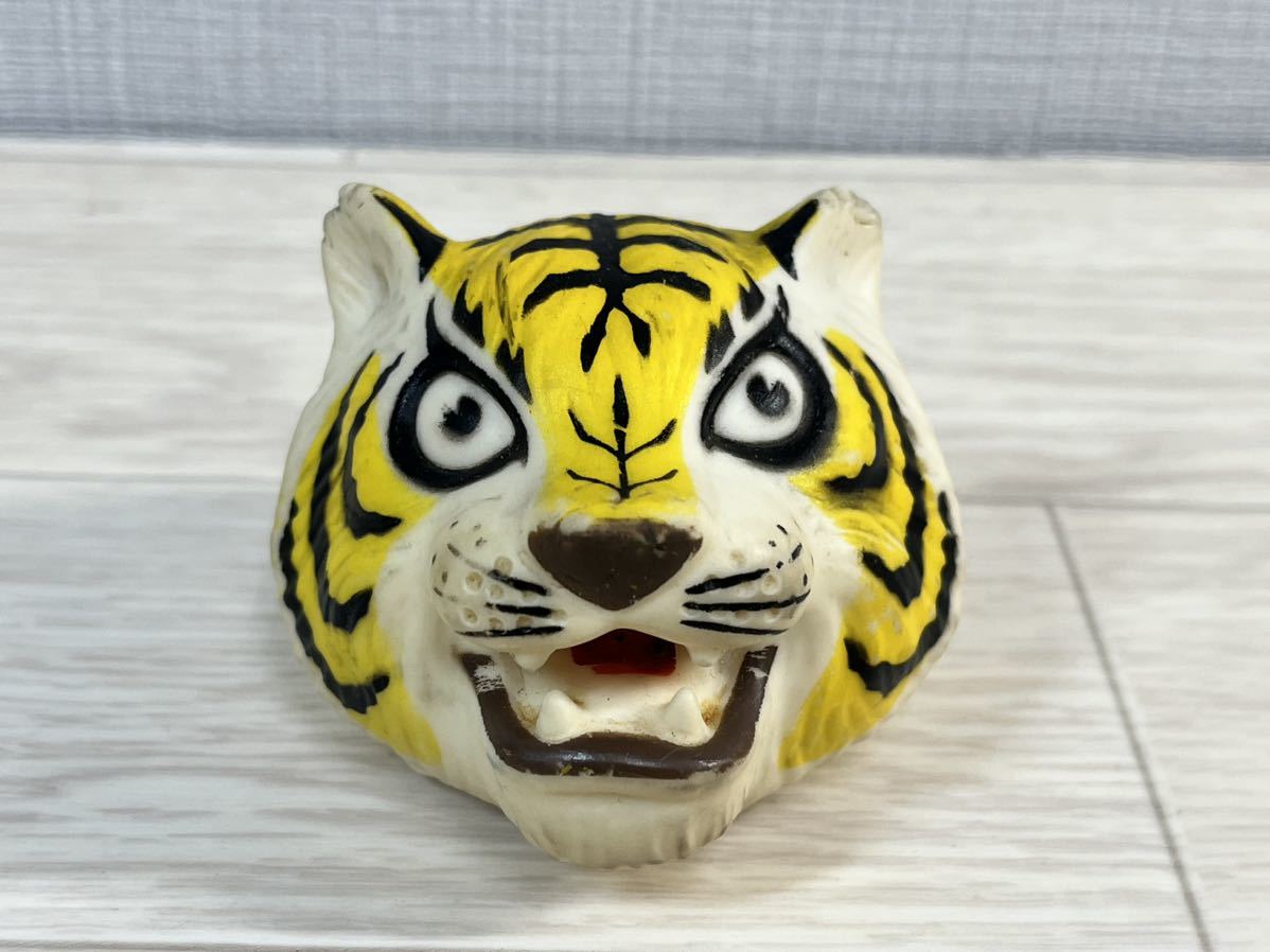 タイガーマスク ソフビ 人形 中嶋製作所 梶原一騎 辻なおき 当時物 面