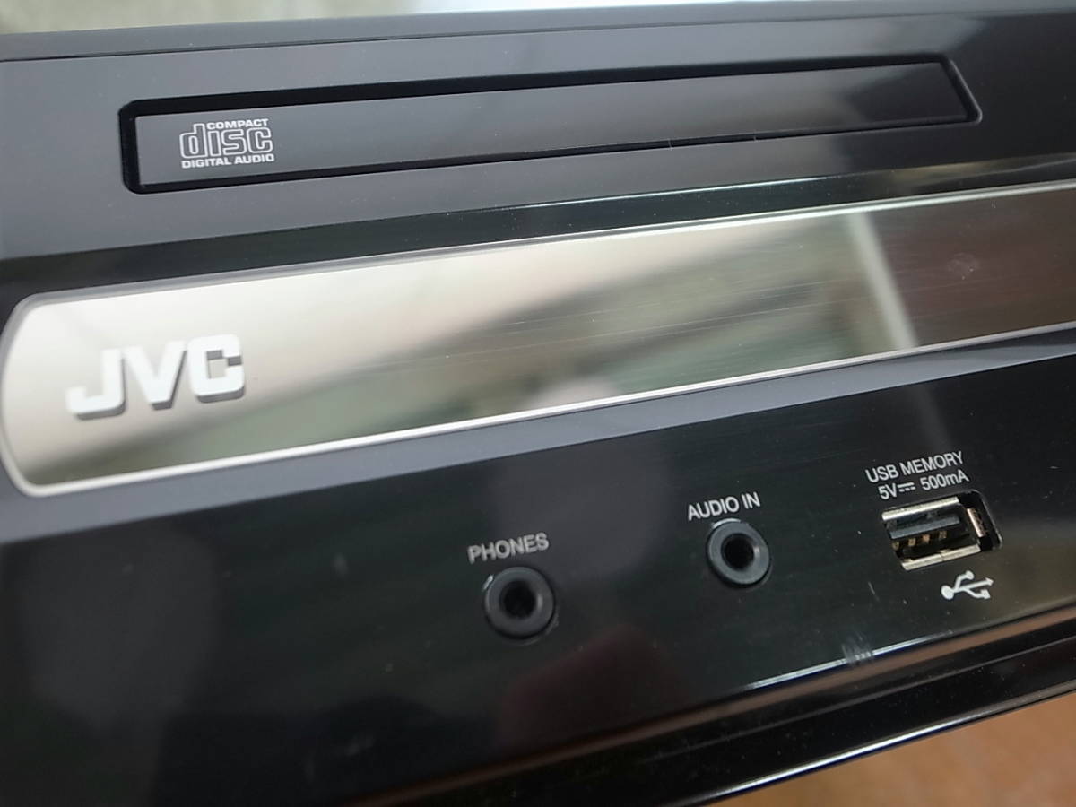☆JVCビクター☆ミニコンポ☆CA-EXS1-B☆ウッドコーン☆中古品☆