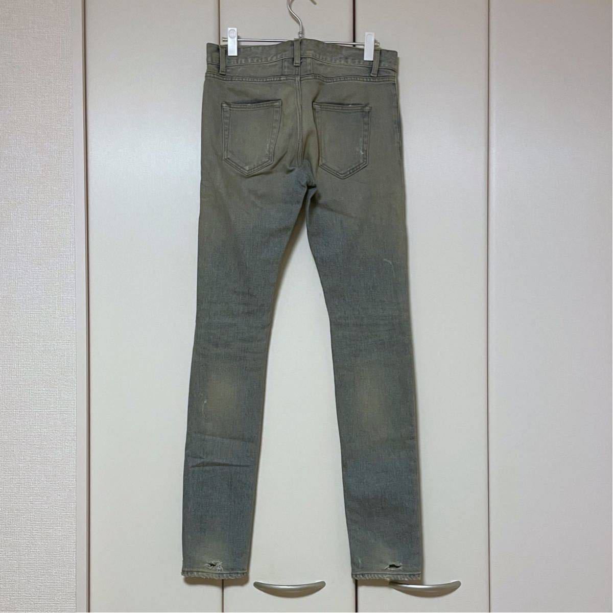 SAINT LAURENT PARIS サンローラン D02 M/SK-LW スキニーデニムパンツ 