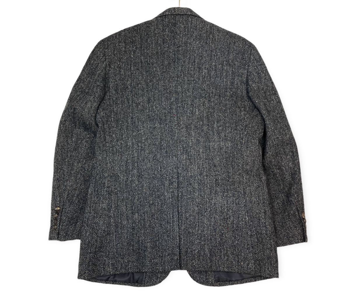 希少 美品 テイジンメンズショップ BURBON×Harris Tweed 高級ハリス