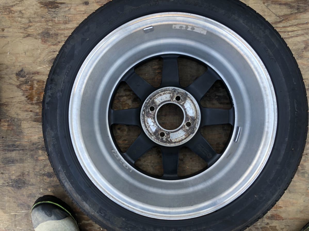 ハヤシ ストリート 15インチ 6.5jj +43 PCD 100 4H 4穴 ホイール 4本