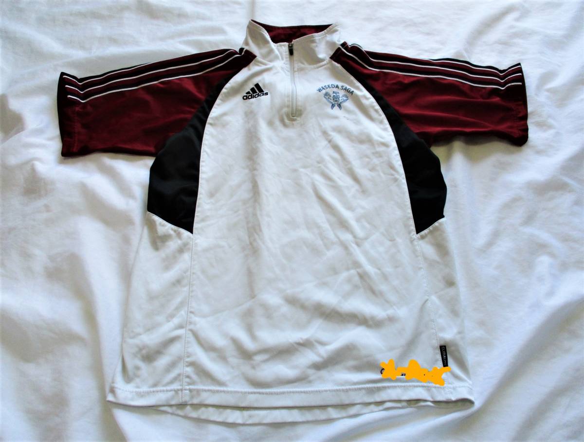 長期保管品 2XS 早稲田佐賀 中学?高等学校?ロゴ adidas アディダス