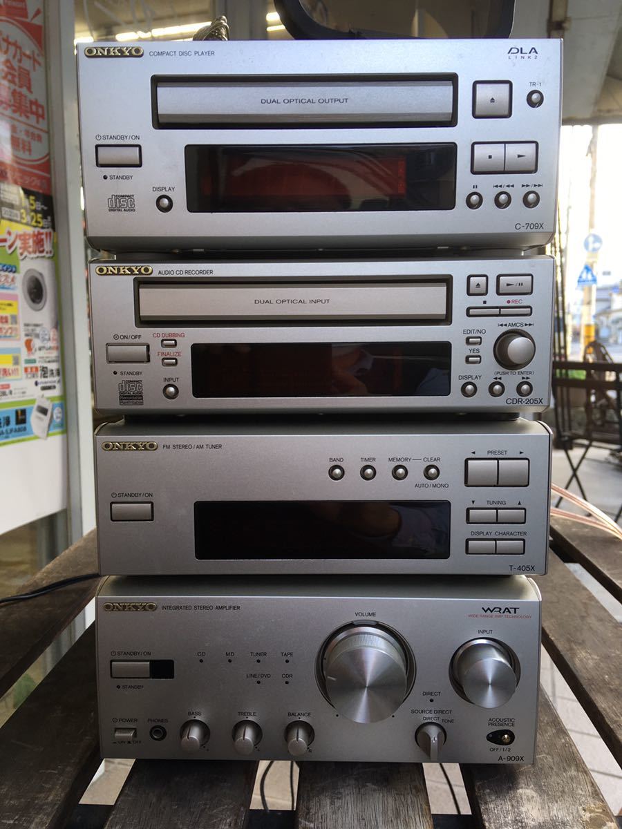 ONKYO CDR-205X CDレコーダー ジャンク - ☆ CD Yahoo!オークション
