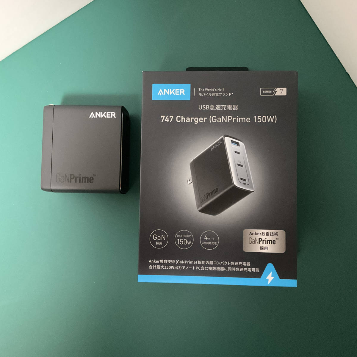 Usb pd 747 charger Anker 充電 器 Amazon Anker 747 Charger GaNPrime