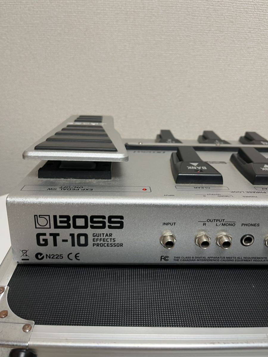 BOSS マルチエフェクター GT-10 ボス ハードケース付き 動作品 BOSS GT
