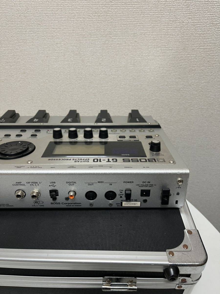 BOSS マルチエフェクター GT-10 ボス ハードケース付き 動作品 BOSS GT