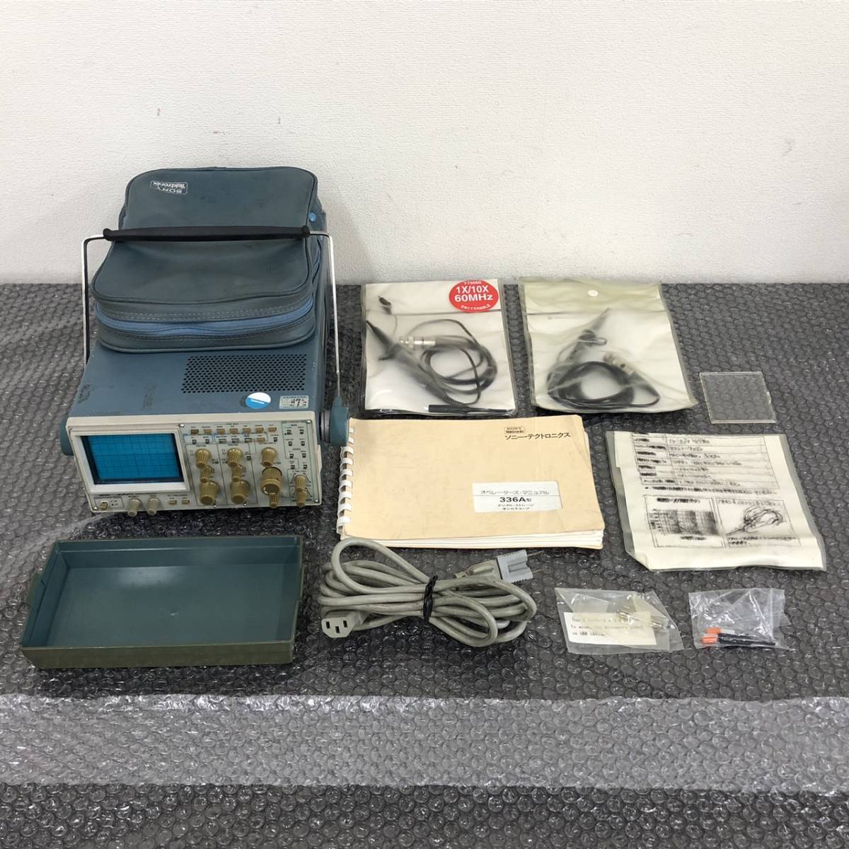 L268122(015)-335/YY3000【名古屋】SONY ソニー Tektronix テクトロニクス 336A DIGITAL STORAGE OSCILLOSCOPE