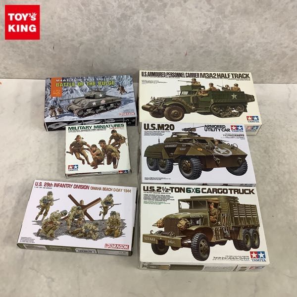 お買い得，大人気 1円〜 タミヤ等 1/35 アメリカ M3A2パーソナルキャリヤー 日本陸軍 歩兵セット他(プラモデル)｜売買されたオークション情報、yahooの商品情報をアーカイブ公開 - オークファン その他
