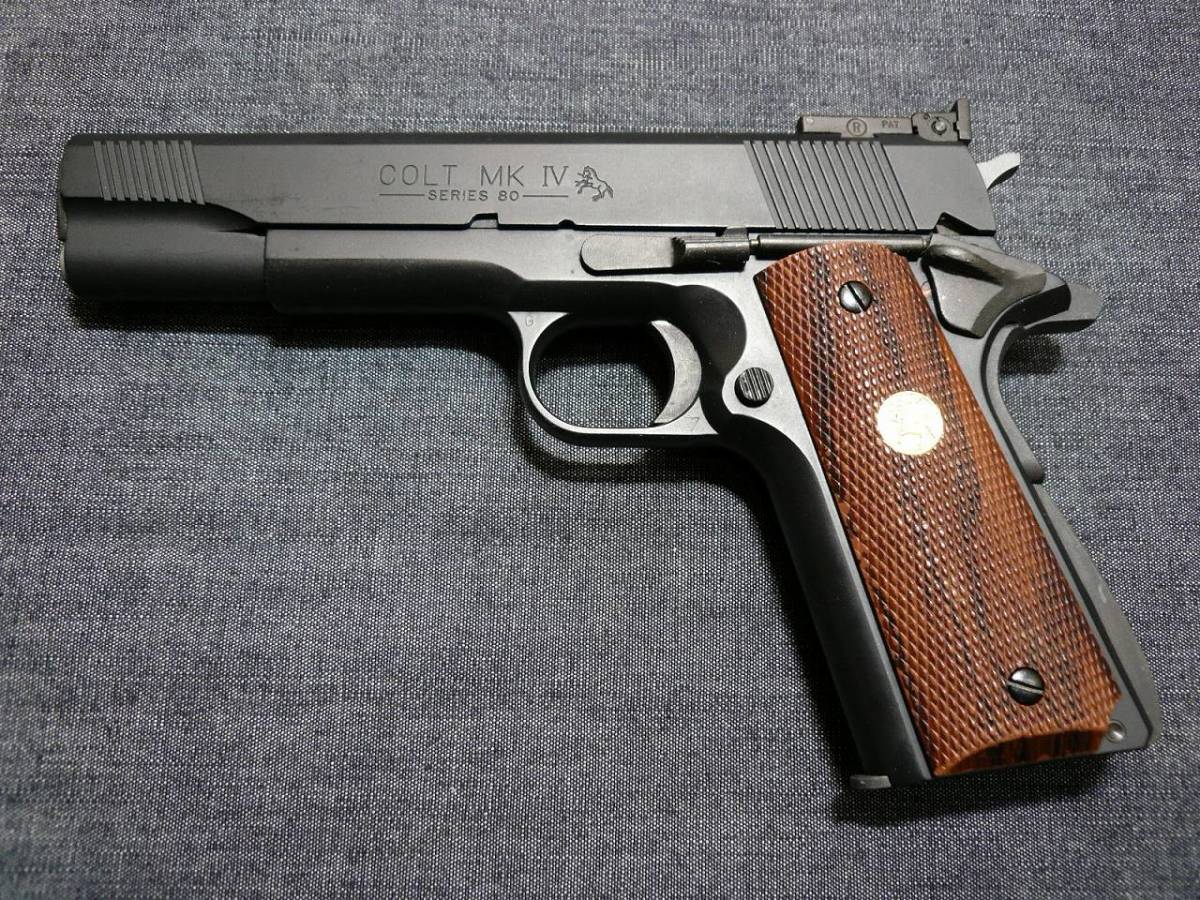 WA ウエスタンアームズCOLT MK IV SERIES 80 ブローバック 7月