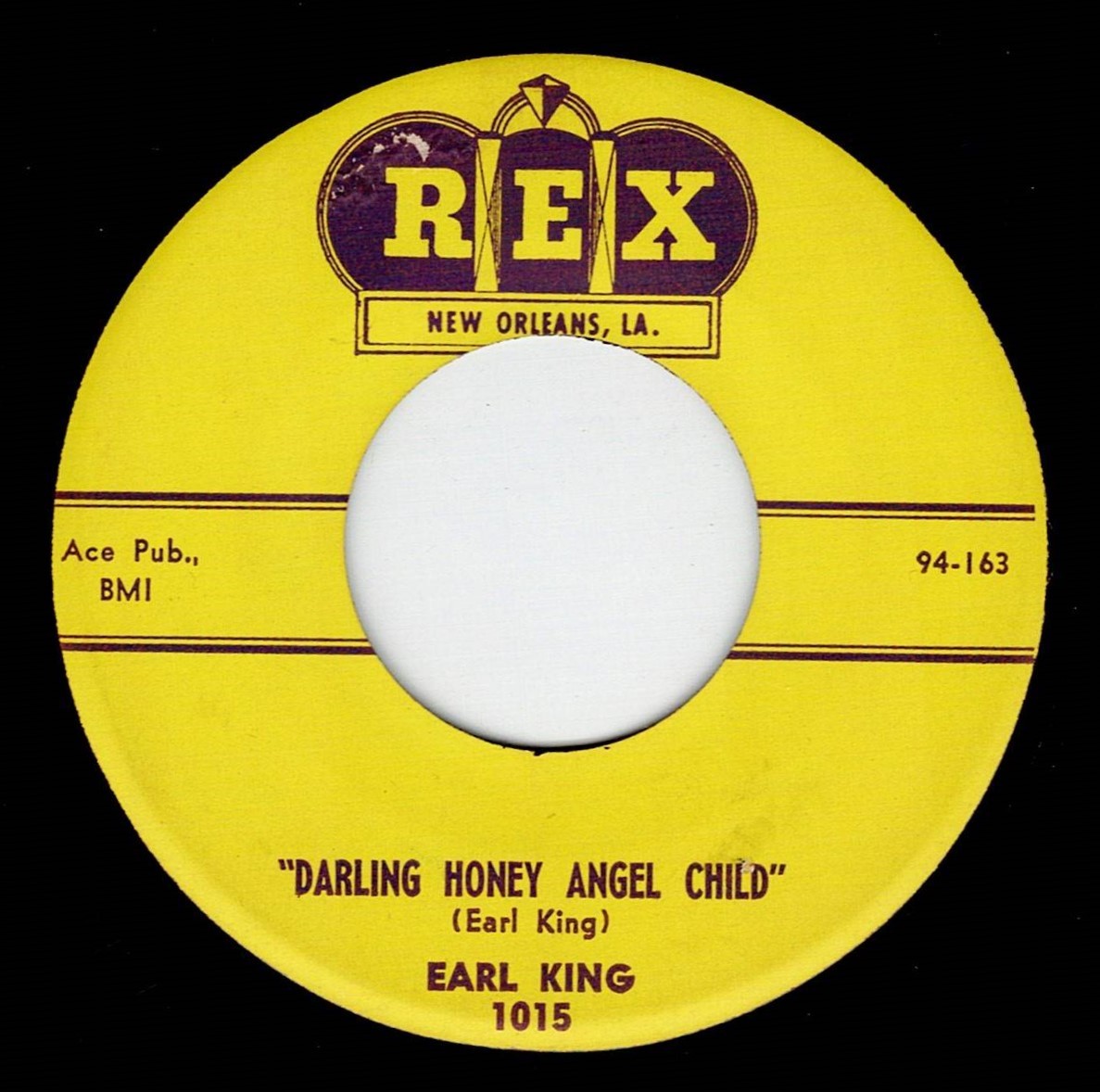 Earl King / Darling Honey Angel Child ♪ I Can’t Help Myself (Rex) 