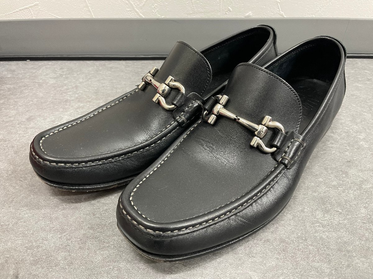Salvatore Ferragamo フェラガモ ガンチーニ ローファー ドライビング 