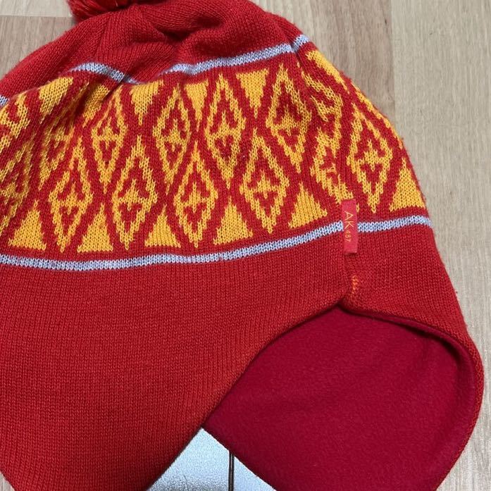 美品 USED Burton AK457 EAR FLAP BEANIE バートン ak イヤーフラップ