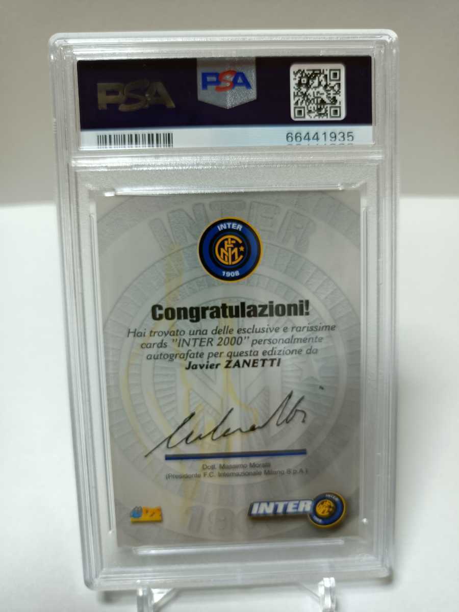 2000 DS Inter Autograph 16 【Javier Zanetti】サネッティ☆直筆 