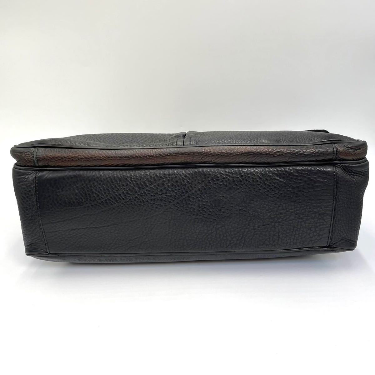 A4収納可 美品】BALLY バリー ブリーフケース ビジネスバッグ 2way