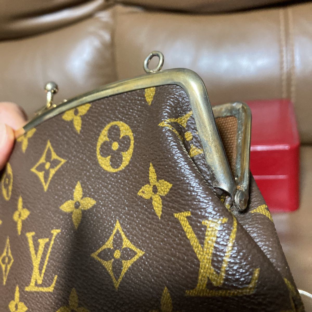 LOUIS VUITTON ルイヴィトン ルイ・ヴィトン がま口 モノグラム がま口 