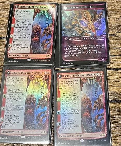 MTG 鏡割りの寓話 英 ショーケース foil 4枚まで MTG 鏡割りの